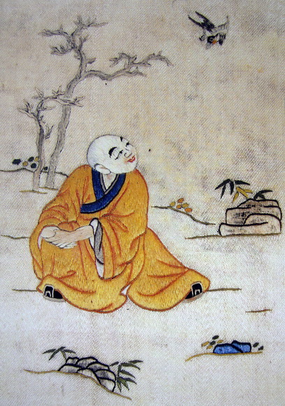图1-4-5-36 清乾隆 精微绣 6X9CM 清宫旧藏