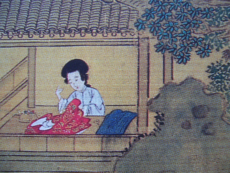 图185 绣嫁衣