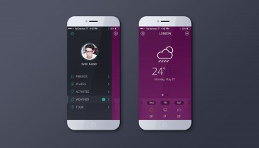 天气 app