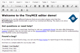 TinyMCE 4.1.3 发布  TinyMCE 4.1.3 下载 