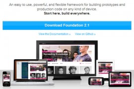 Foundation 5.4 发布下载  响应式 Web UI 框架 