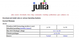 Julia v0.3.0 发布下载  动态编程语言 