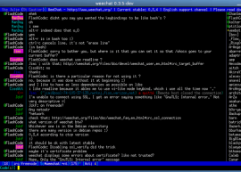 WeeChat 1.0 正式发布下载  轻量级 IRC 客户端 