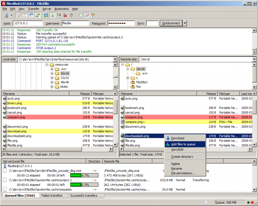 FileZilla Client 3.9.0.5 发布  FileZilla Client 3.9.0.5下载 2