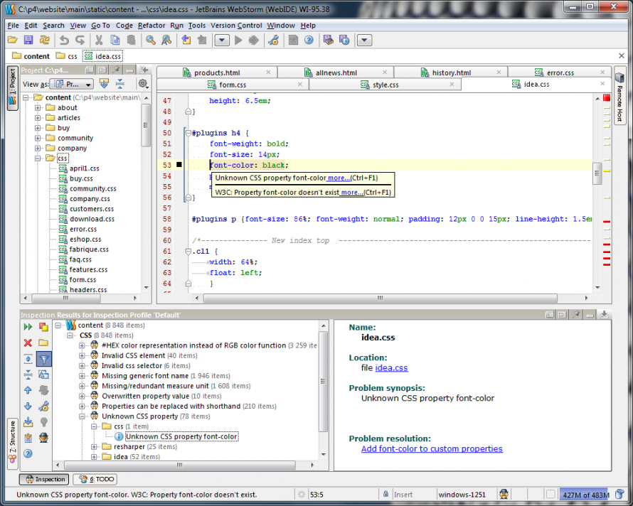 WebStorm 8.0.5 发布下载   支持在 Chrome38 调试 
