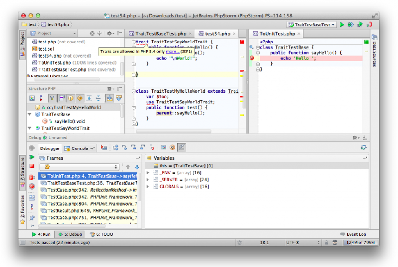 PhpStorm 8.0.2 RC3 139.496 发布  PhpStorm下载 
