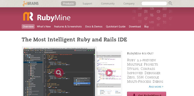 RubyMine 7 正式发布  RubyMine 7 下载地址 