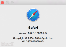 Yosemite 发布 Safari 8.0.2   Safari 8.0.2下载地址 1