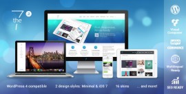 The7.2  v.1.0.0 深度汉化版下载   The7.2 v.1.0.0新功能介绍   wordpress模板下载 1