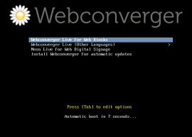 Webconverger 27.1 发布  Webconverger 27.1下载 
