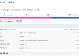 Go语言开发工具 LiteIDE X26 发布 