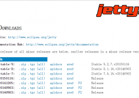 Jetty 9.2.7.v20150116 发布 2