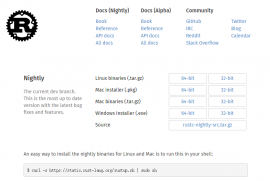 Rust 1.0 alpha发布 Mozilla 新编程语言 