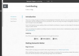Semantic UI 1.6.3/1.6.4发布 Bug修复版本 
