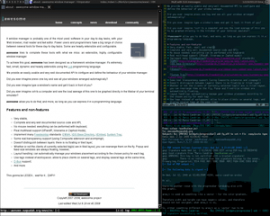 awesome 3.5.6发布 平铺式窗口管理器 