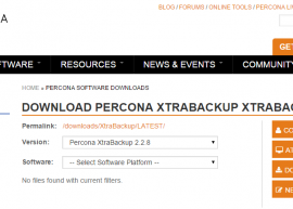 XtraBackup 2.2.8 发布 MySQL 备份工具 