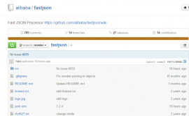 fastjson 1.2.4 发布 Java JSON 开发包下载 