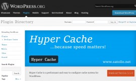 wordpress优化之 Hyper Cache+ DB Cache Reloaded Fix 