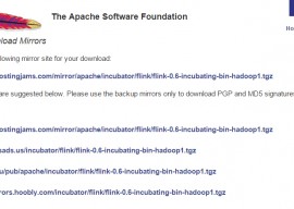 Apache Flink 0.8.0 发布 通用数据处理平台 