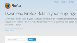 Firefox 36 Beta 发布 实现 MSE 扩展 API 