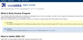 IntelliJ IDEA 14.0.3 更新至 build 139.1117 