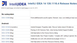 IntelliJ IDEA 14.0.3 RC 更新至 build 139.1116 
