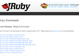 JRuby 9.0.0.0-pre1发布 Ruby 的 Java 实现 
