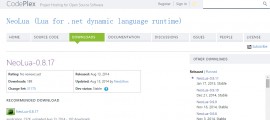 NeoLua-0.9.12 发布  Lua 的 .NET 实现 