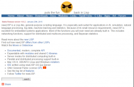 newLISP 10.6.2稳定版发布 功能更新和 BUG 修复 