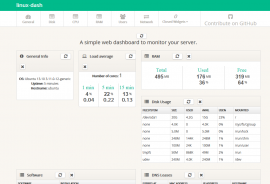 Linux-dash 1.5 发布 Linux 服务器监控系统 2