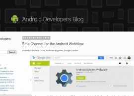 谷歌发布全新 WebView 组件的测试版 2