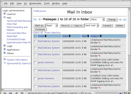 Usermin 1.650 发布 Linux 用户个人管理 