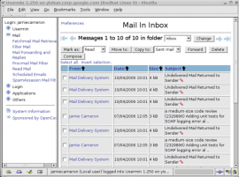 Usermin 1.650 发布 Linux 用户个人管理 