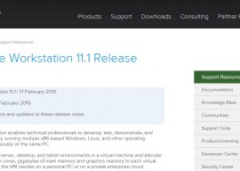 VMware Workstation 11.1 发布 