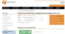 XtraBackup 2.2.9发布 MySQL备份工具 