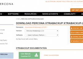 XtraBackup 2.2.9发布 MySQL备份工具 