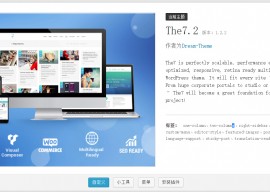 Wordpress The7.2 搭建企业网站基础教程 1