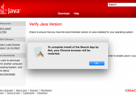 甲骨文首次将 Java 捆绑广告置入 Mac 1