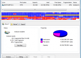 Defraggler v2.19 发布 磁盘整理软件 