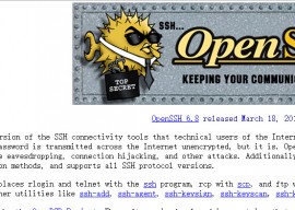 OpenSSH 6.8 发布 内部代码重构 