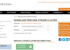 Percona XtraDB Cluster 5.6.22-25.8 发布 