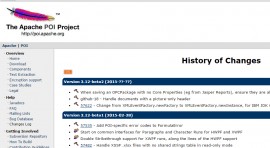 Apache POI 3.12-beta1 发布 