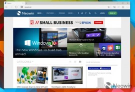 Windows 10 新预览版发布！斯巴达浏览器登场 