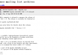 Apache Jackrabbit Oak 1.1.8 发布 JSR-170 内容管理 