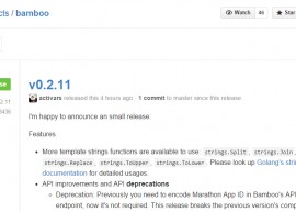 Bamboo 0.2.11 发布 HAProxy 自动配置 