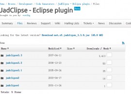 JadClipse for Eclipse 4.x 发布 Java反编译插件 