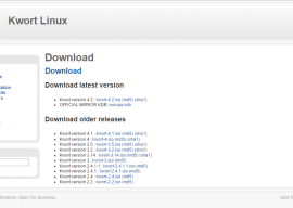 Kwort Linux 4.2 发布 Linux 发行 