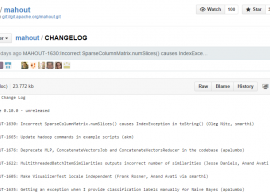 Mahout 0.10.0 发布 机器学习库 