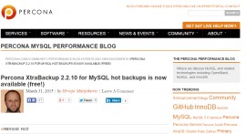 Percona XtraBackup 2.2.10 发布 
