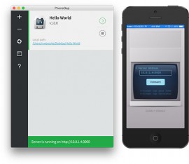 PhoneGap Desktop App 0.1.5 Beta 发布 
